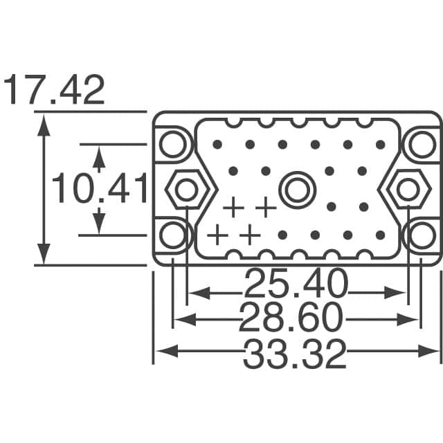 516-020-000-301 EDAC Inc.  Alloggiamenti per connettori backplane